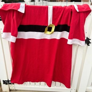 Santa Christmas Blanket with Sleeves